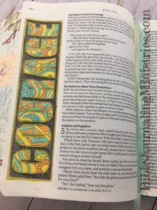 Bible Journaling in Esther, Genesis, Hebrews, Isaiah, Matthew, Acts ...