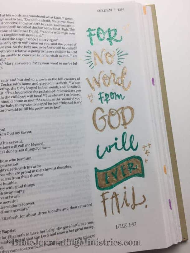 Bible Journaling Luke - 8 Bible Journaling Ideas for the Book of Luke