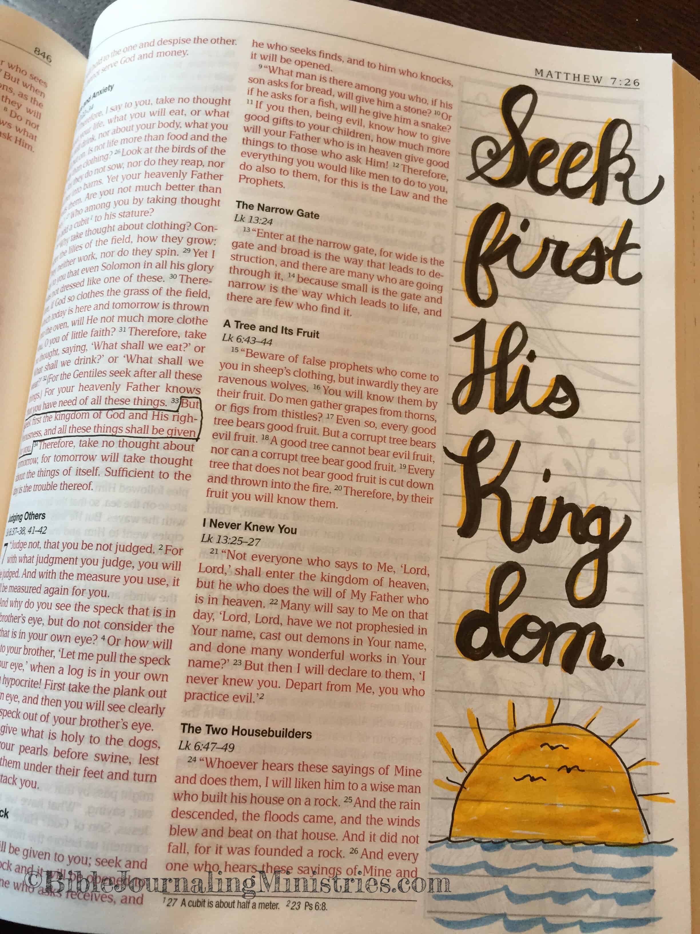 Bible Journaling Verses For Balance - Bible Journaling Ministries