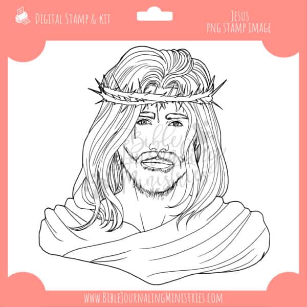 Jesus Digital Stamp