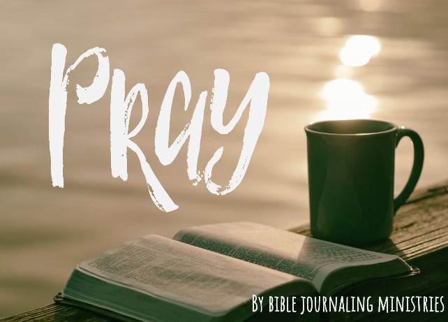 PDF Prayer Journal, Coffee & Bible Time